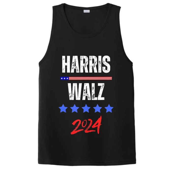 Kamala Harris Tim Walz 2024 Performance Tank