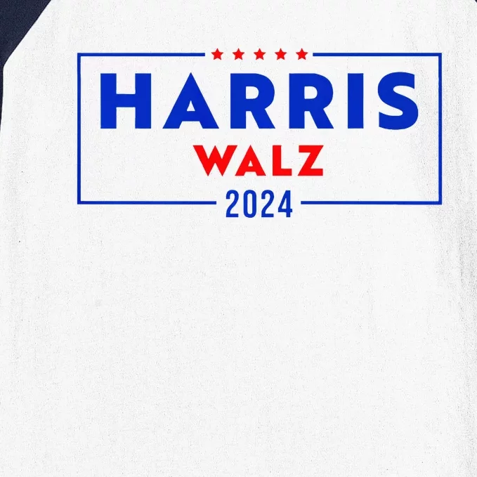 Kamala Harris Tim Walz 2024 Baseball Sleeve Shirt