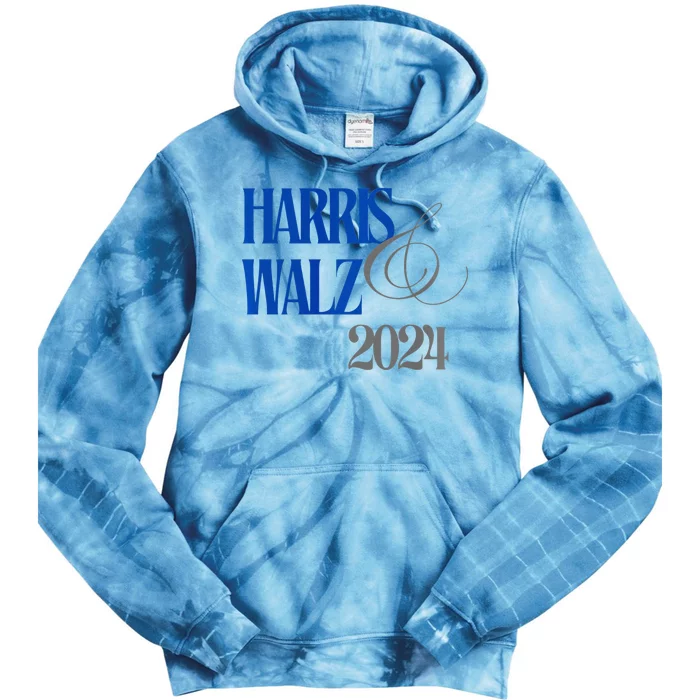 Kamala Harris Tim Walz 2024 We Will Not Go Back Tie Dye Hoodie