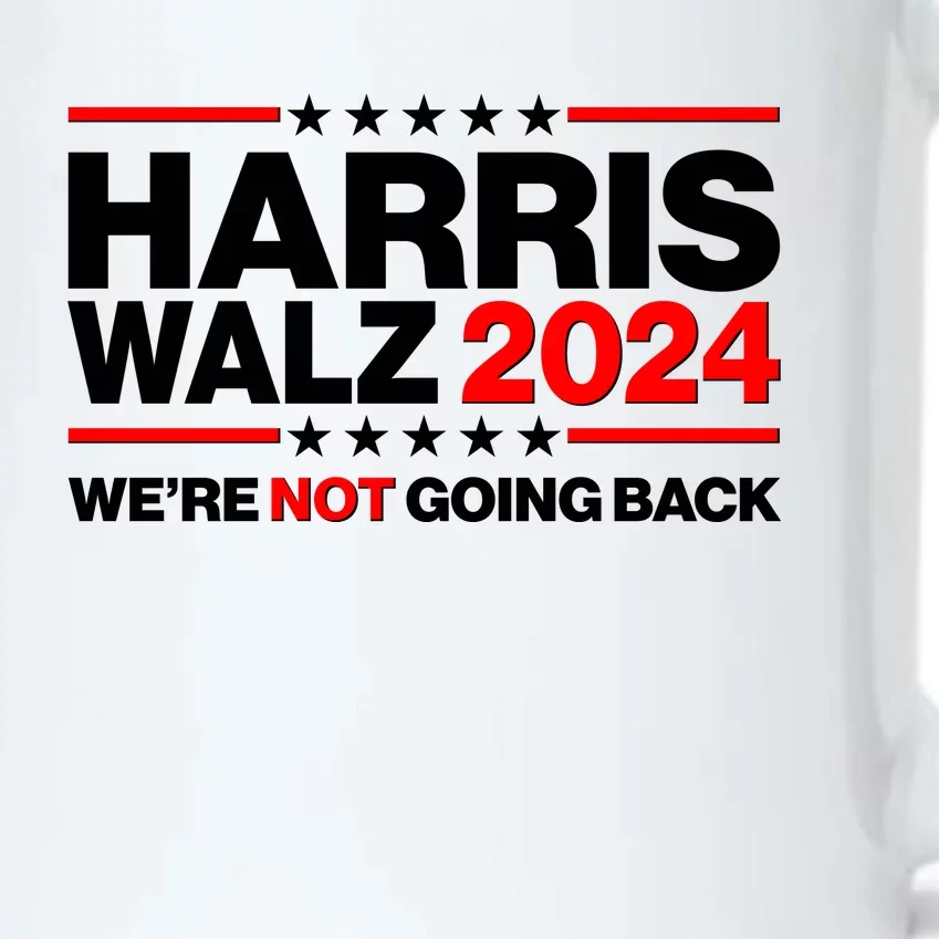 Kamala Harris Tim Walz 2024 Election Were Not Going Back Black Color Changing Mug