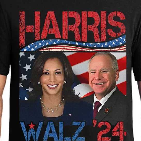 Kamala Harris Tim Walz Waltz Pajama Set