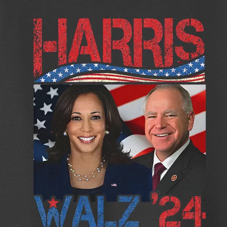 Kamala Harris Tim Walz Waltz Toddler T-Shirt