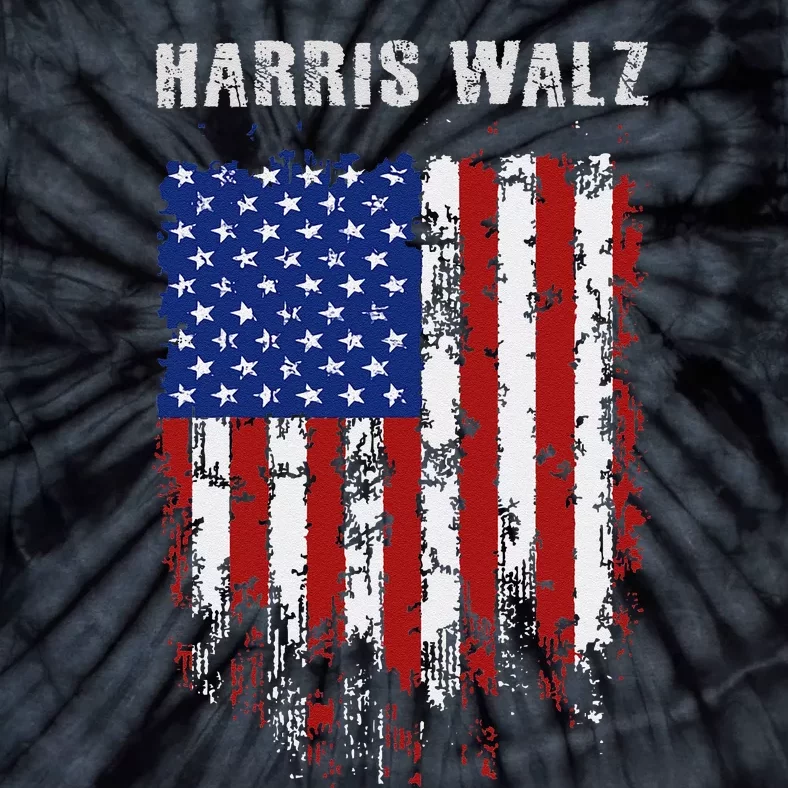 Kamala Harris Tim Walz Waltz Election Party Wear Tie-Dye T-Shirt