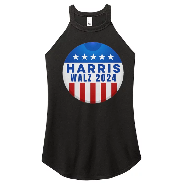 Kamala Harris Tim Walz Waltz Election Party Wear Women’s Perfect Tri Rocker Tank