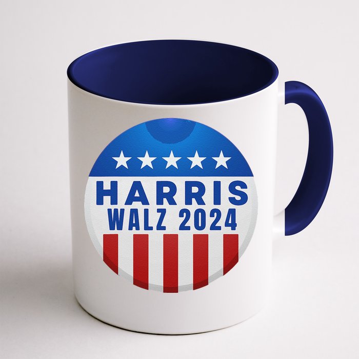 Kamala Harris Tim Walz Waltz Election Party Wear Front & Back Coffee Mug