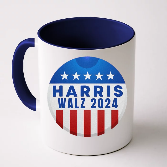 Kamala Harris Tim Walz Waltz Election Party Wear Front & Back Coffee Mug