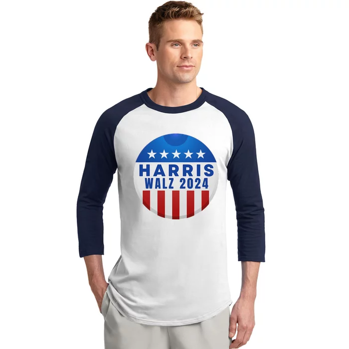 Kamala Harris Tim Walz Waltz Election Party Wear Baseball Sleeve Shirt