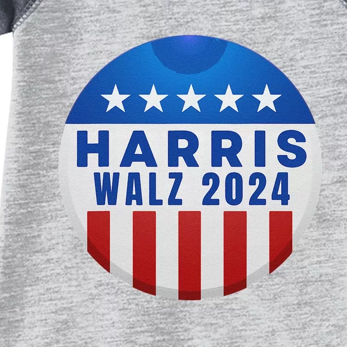 Kamala Harris Tim Walz Waltz Election Party Wear Infant Baby Jersey Bodysuit