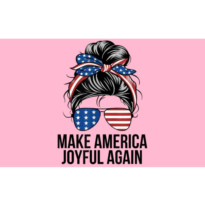 Kamala Harris Tim Walz Waltz 2024 Joyful Warriors Make America Joyful Again Bumper Sticker