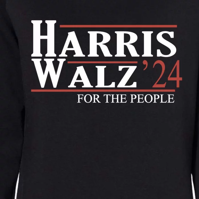 Kamala Harris Tim Walz Waltz Gift Womens California Wash Sweatshirt