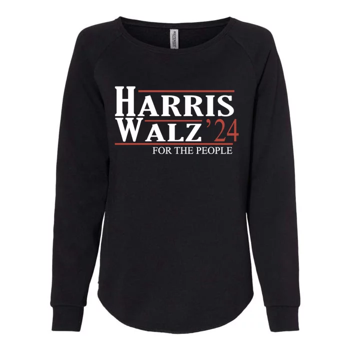 Kamala Harris Tim Walz Waltz Gift Womens California Wash Sweatshirt