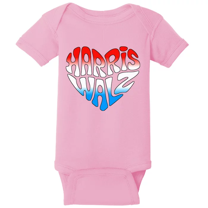 Kamala Harris Tim Waltz For Madam President 2024 Baby Bodysuit