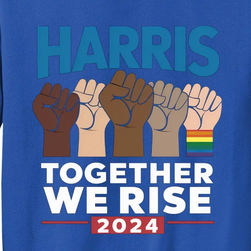 Kamala Harris Together We Rise Equality Usa Election 2024 Gift Sweatshirt