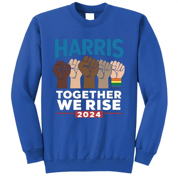 Kamala Harris Together We Rise Equality Usa Election 2024 Gift Sweatshirt