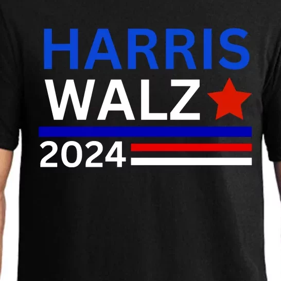 Kamala Harris Tim Walz Waltz 2024 Election Democrat Usa 2024 Pajama Set