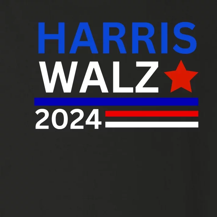 Kamala Harris Tim Walz Waltz 2024 Election Democrat Usa 2024 Toddler Long Sleeve Shirt