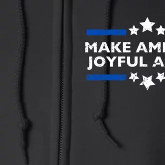 Kamala Harris Tim Walz Waltz 2024 Joyful Warriors Full Zip Hoodie