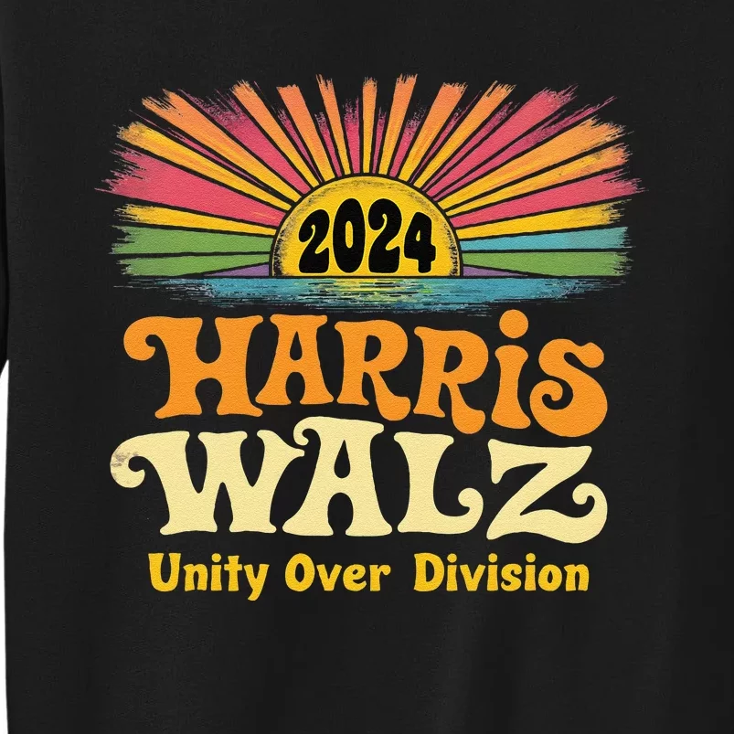 Kamala Harris Tim Walz 2024 Harris Walz Unity Over Division Sweatshirt