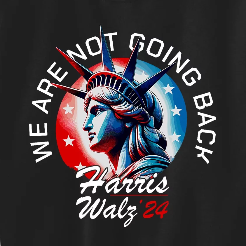 Kamala Harris Tim Walz Waltz For President Patriotic Kamala Kids Sweatshirt