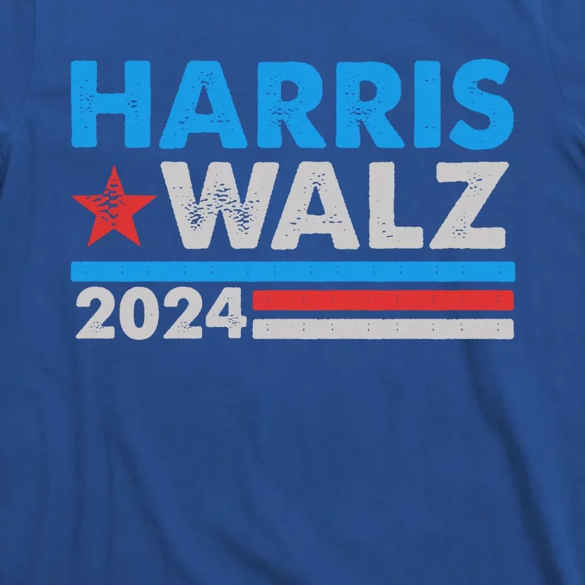 Kamala Harris Tim Walz 2024 Election Distressed T-Shirt