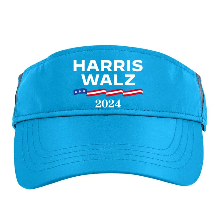 Kamala Harris Tim Walz 2024 Election For President Adult Drive Performance Visor