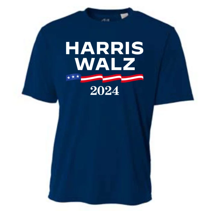 Kamala Harris Tim Walz 2024 Election For President Cooling Performance Crew T-Shirt