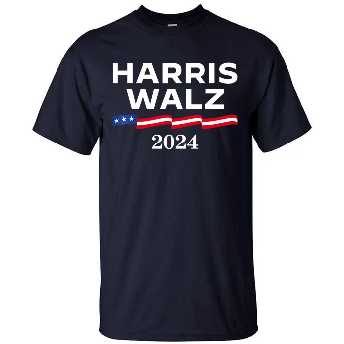 Kamala Harris Tim Walz 2024 Election For President Tall T-Shirt