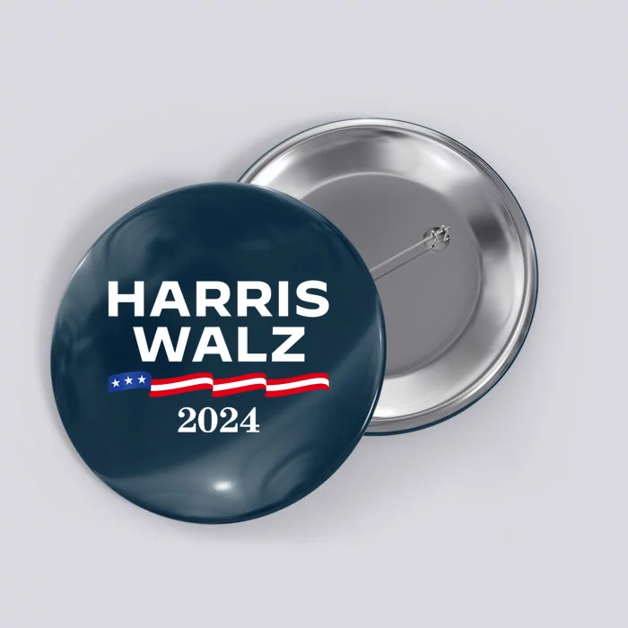 Kamala Harris Tim Walz 2024 Election For President Button