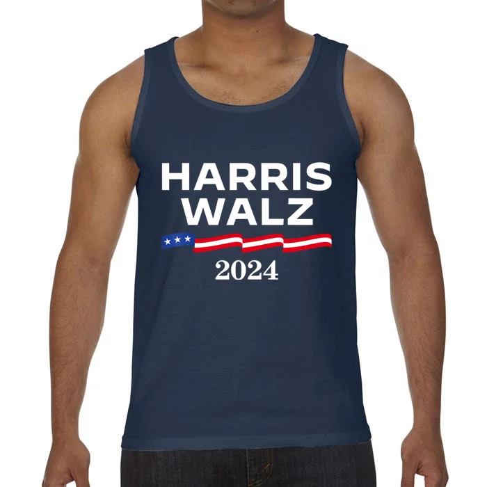 Kamala Harris Tim Walz 2024 Election For President Comfort Colors® Tank Top