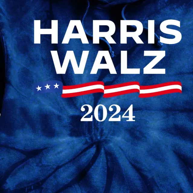 Kamala Harris Tim Walz 2024 Election For President Tie Dye Hoodie