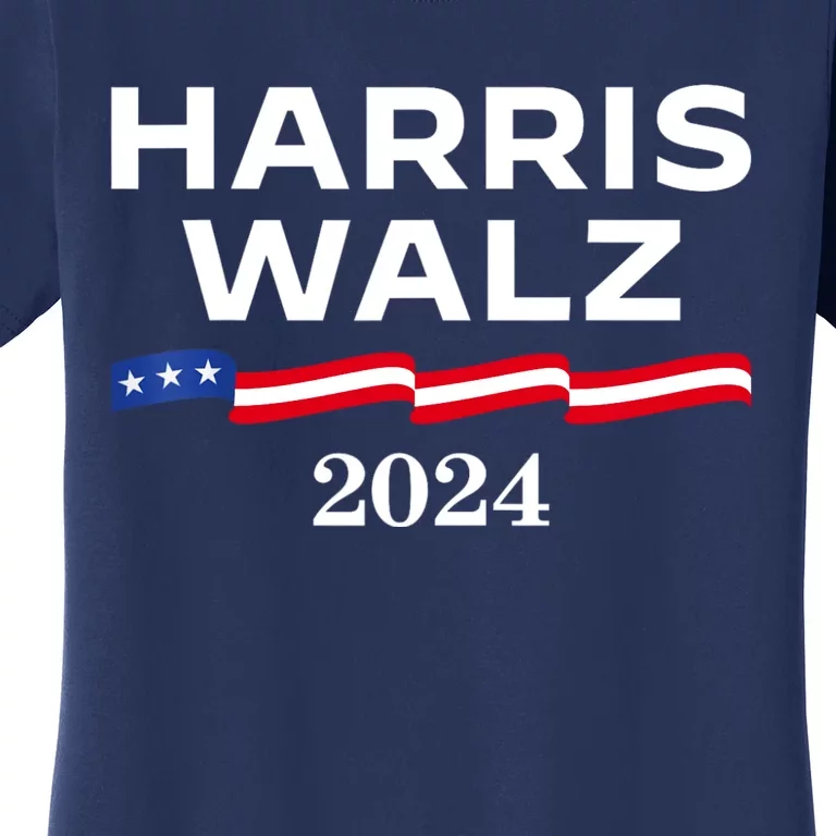 Kamala Harris Tim Walz 2024 Election For President Women's T-Shirt