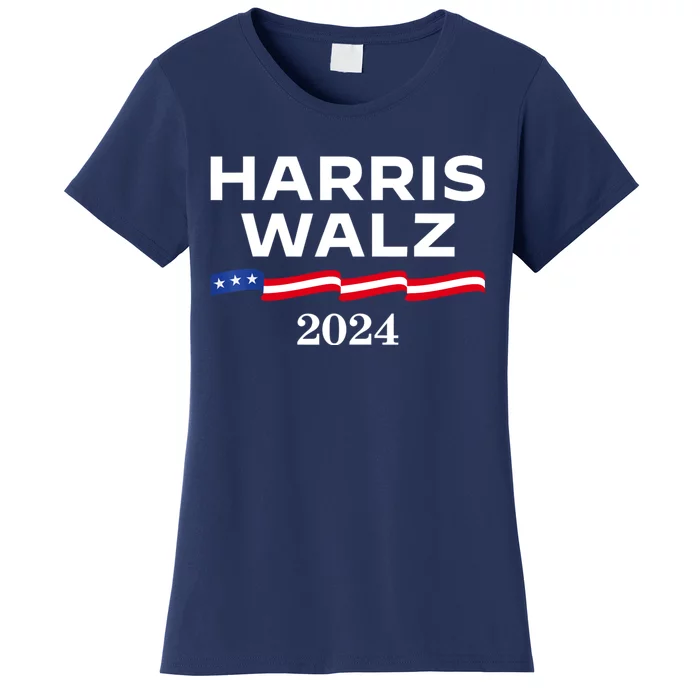 Kamala Harris Tim Walz 2024 Election For President Women's T-Shirt