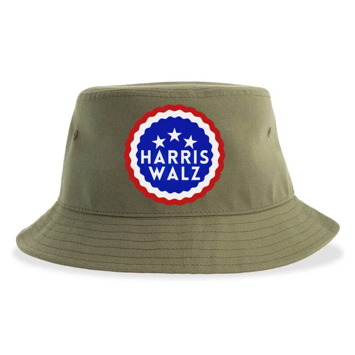 Kamala Harris Tim Walz Waltz Election Party Wear Sustainable Bucket Hat