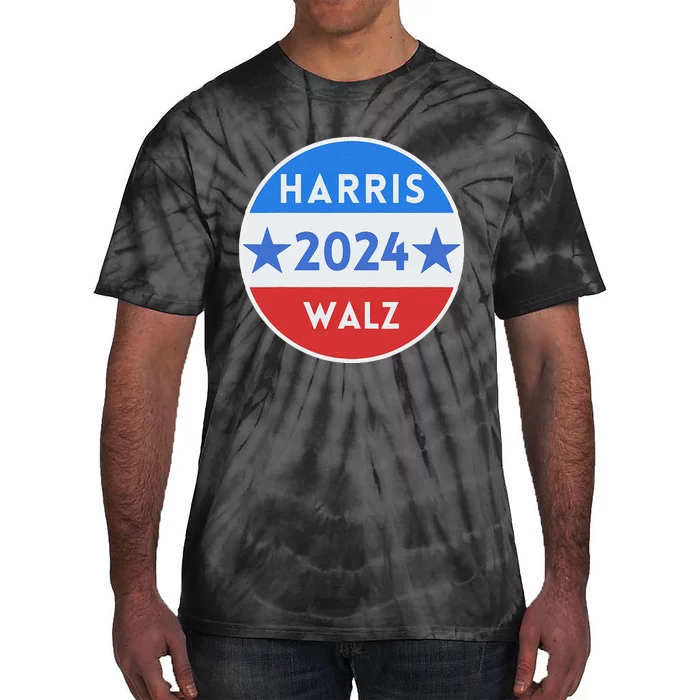 Kamala Harris Tim Walz Waltz Election Party Wear Tie-Dye T-Shirt