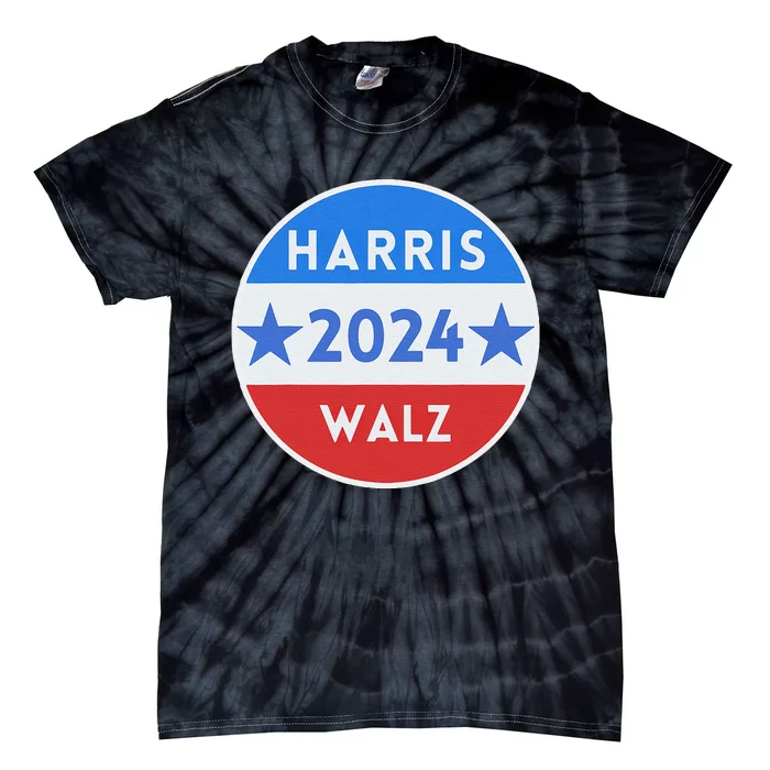 Kamala Harris Tim Walz Waltz Election Party Wear Tie-Dye T-Shirt