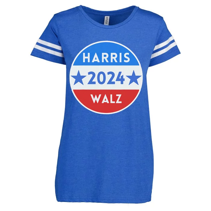 Kamala Harris Tim Walz Waltz Election Party Wear Enza Ladies Jersey Football T-Shirt