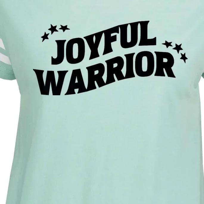 Kamala Harris Tim Walz Waltz 2024 Joyful Warriors Enza Ladies Jersey Football T-Shirt