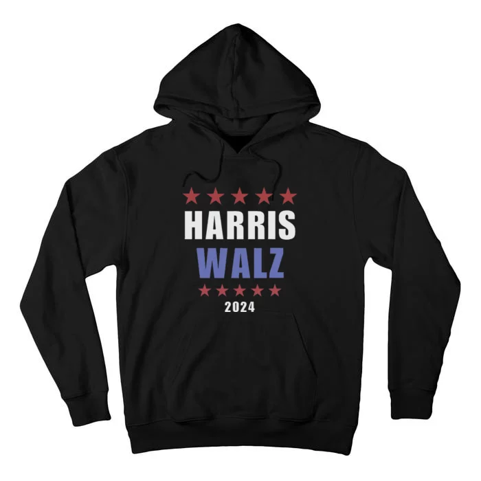 Kamala Harris Tim Walz Waltz Election Party Wear Tall Hoodie