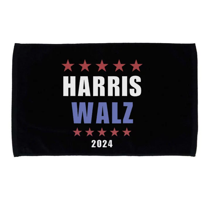 Kamala Harris Tim Walz Waltz Election Party Wear Microfiber Hand Towel