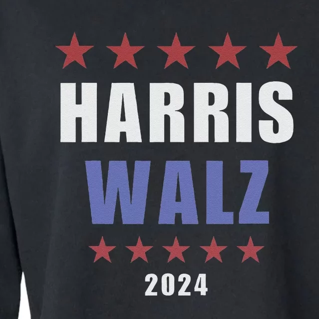 Kamala Harris Tim Walz Waltz Election Party Wear Cropped Pullover Crew