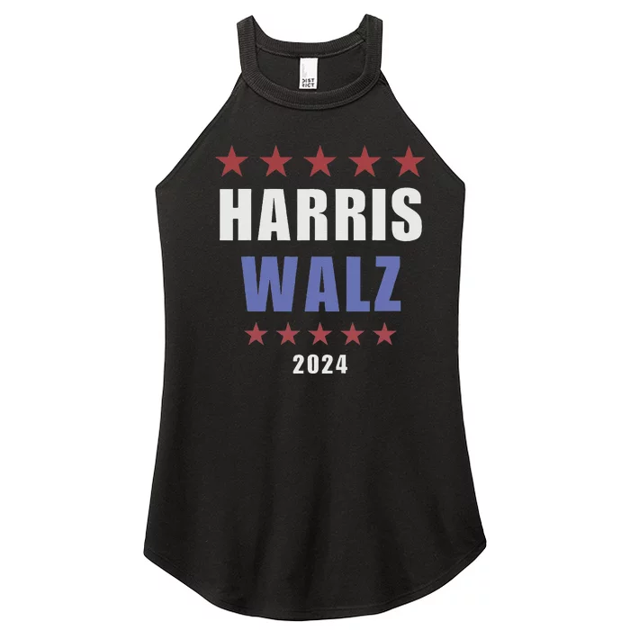 Kamala Harris Tim Walz Waltz Election Party Wear Women’s Perfect Tri Rocker Tank