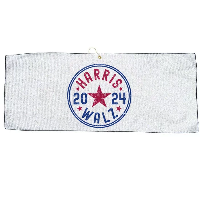 Kamala Harris Tim Walz Waltz Election Party Wear Large Microfiber Waffle Golf Towel