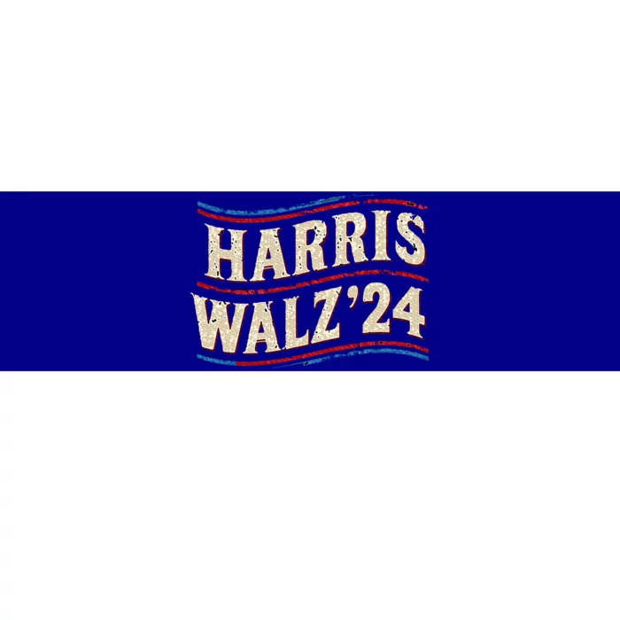 Kamala Harris Tim Walz First Female President Bumper Sticker