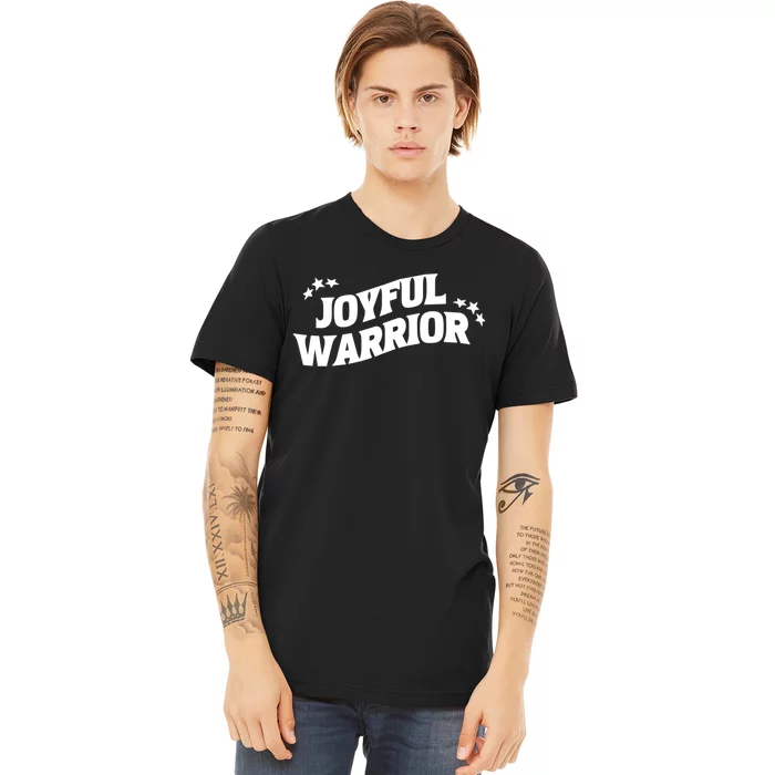 Kamala Harris Tim Walz Waltz 2024 Joyful Warriors Premium T-Shirt