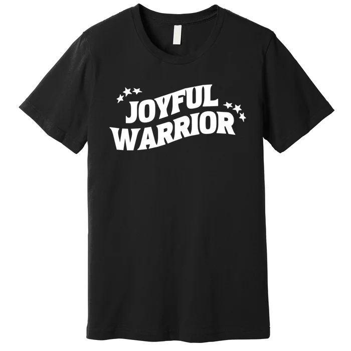 Kamala Harris Tim Walz Waltz 2024 Joyful Warriors Premium T-Shirt