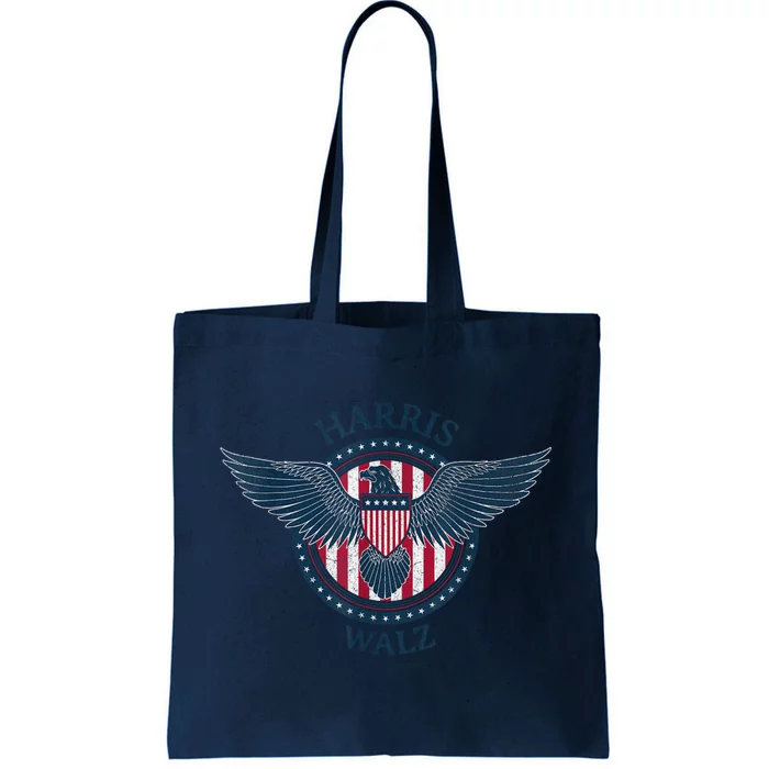 Kamala Harris Tim Walz Waltz Tote Bag