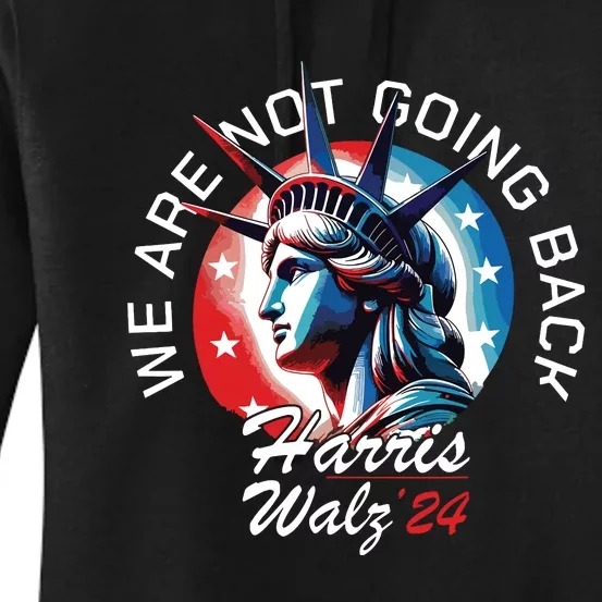 Kamala Harris Tim Walz Waltz For President Patriotic Kamala Women's Pullover Hoodie