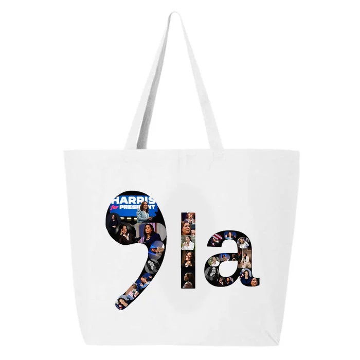 Kamala Harris Trump Presidential Debate 2024 25L Jumbo Tote