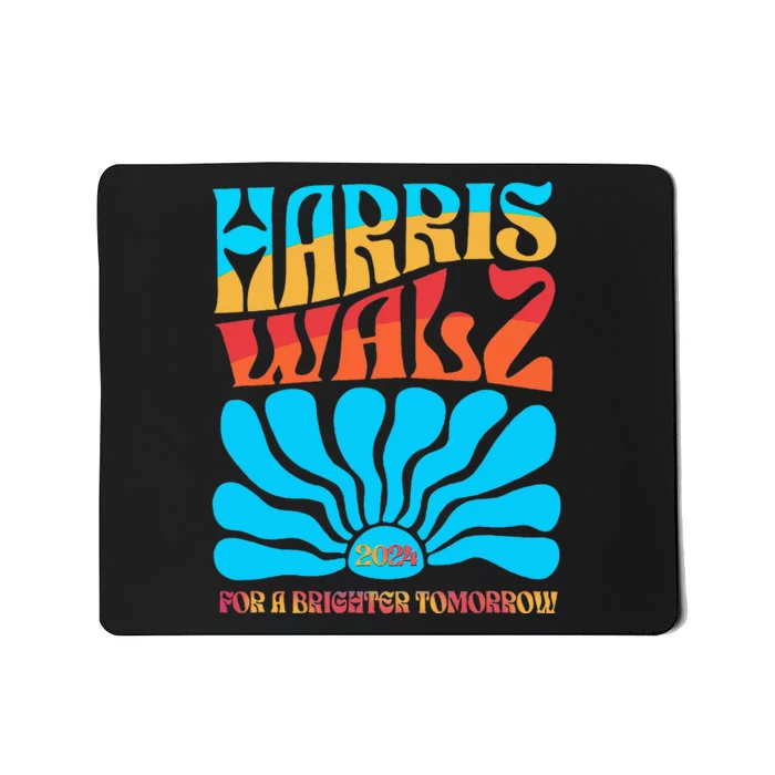 Kamala Harris Tim Walz 2024 For A Brighter Tomorrow Mousepad