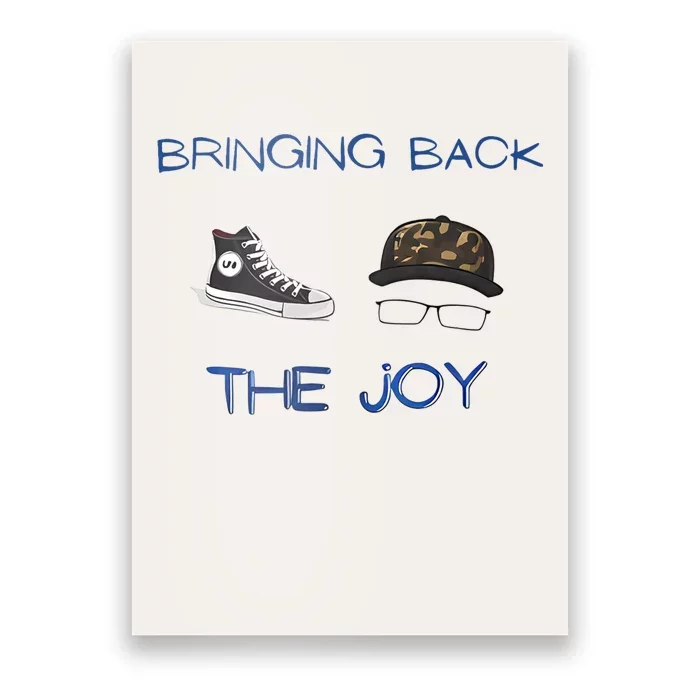 Kamala Harris Tim Walz Waltz Bringing Back The Joy Poster